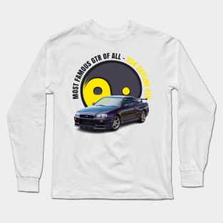 R34 GTR Long Sleeve T-Shirt